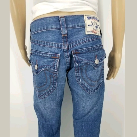 True Religion Jean's Size 28 Straight Leg - Picture 5 of 7